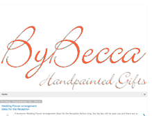 Tablet Screenshot of blog.bybecca.com